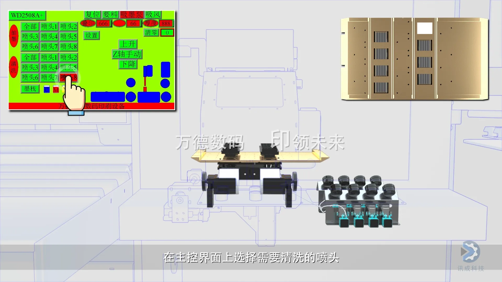 厦门讯成给万德制作的三维动画 